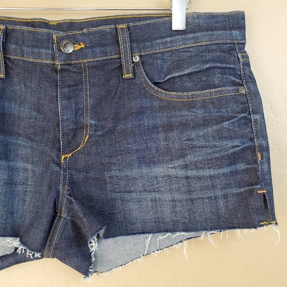 Joe's Jeans Marisela Cutoff Raw Hem Denim Shorts - Picture 4 of 9